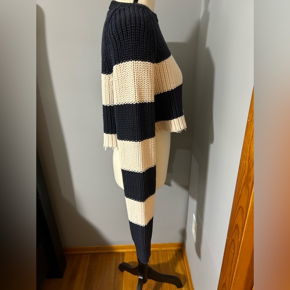 J. Crew Men’s Striped Knit Sweater (Modified/Cropped) - Picture 6 of 6